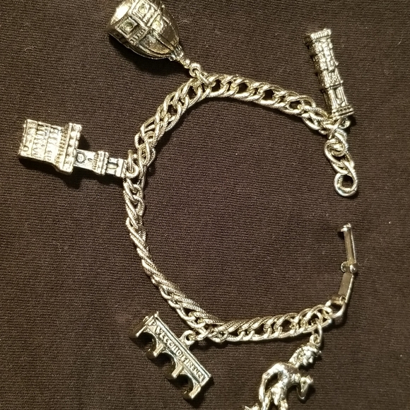 Vintage Firenze Travel Charm Bracelet - Picture 2 of 9